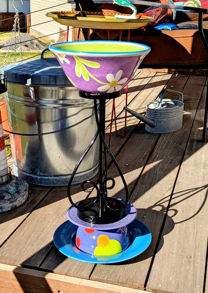 Item #0528 — Green,Black,Blue,Purple, 22 in