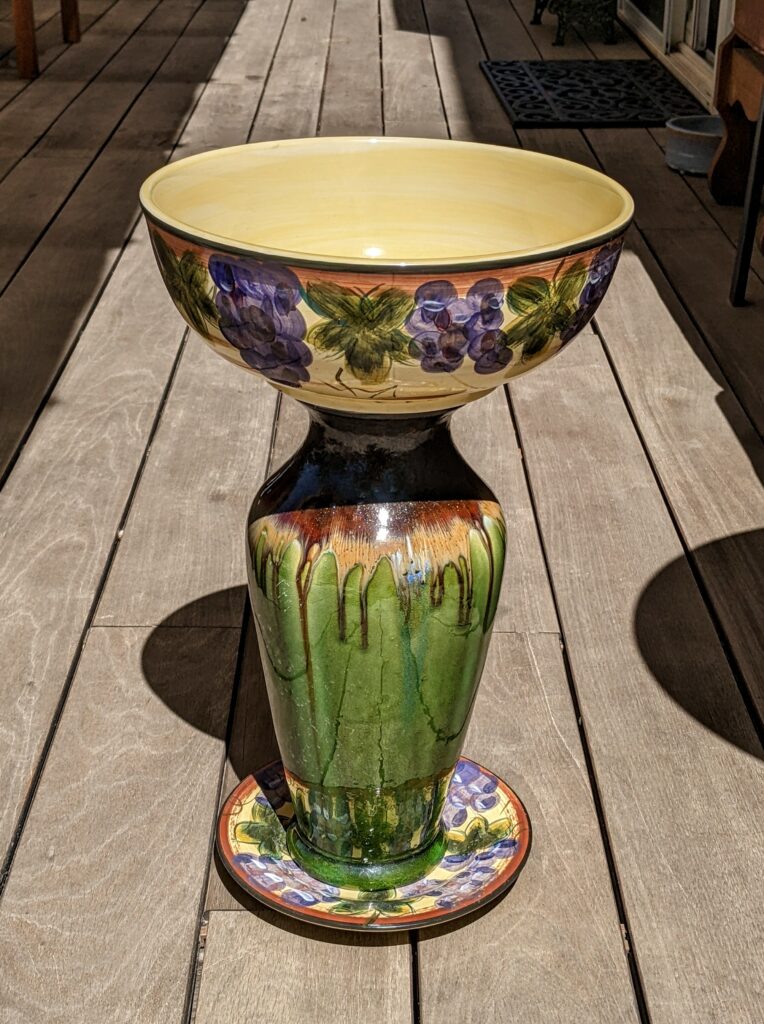 Item #0010 — Green,Yellow,Purple, 19 in