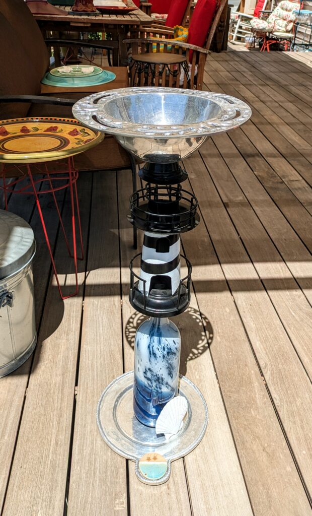 Item #0293 — Black,Silver,Blue, 33 in