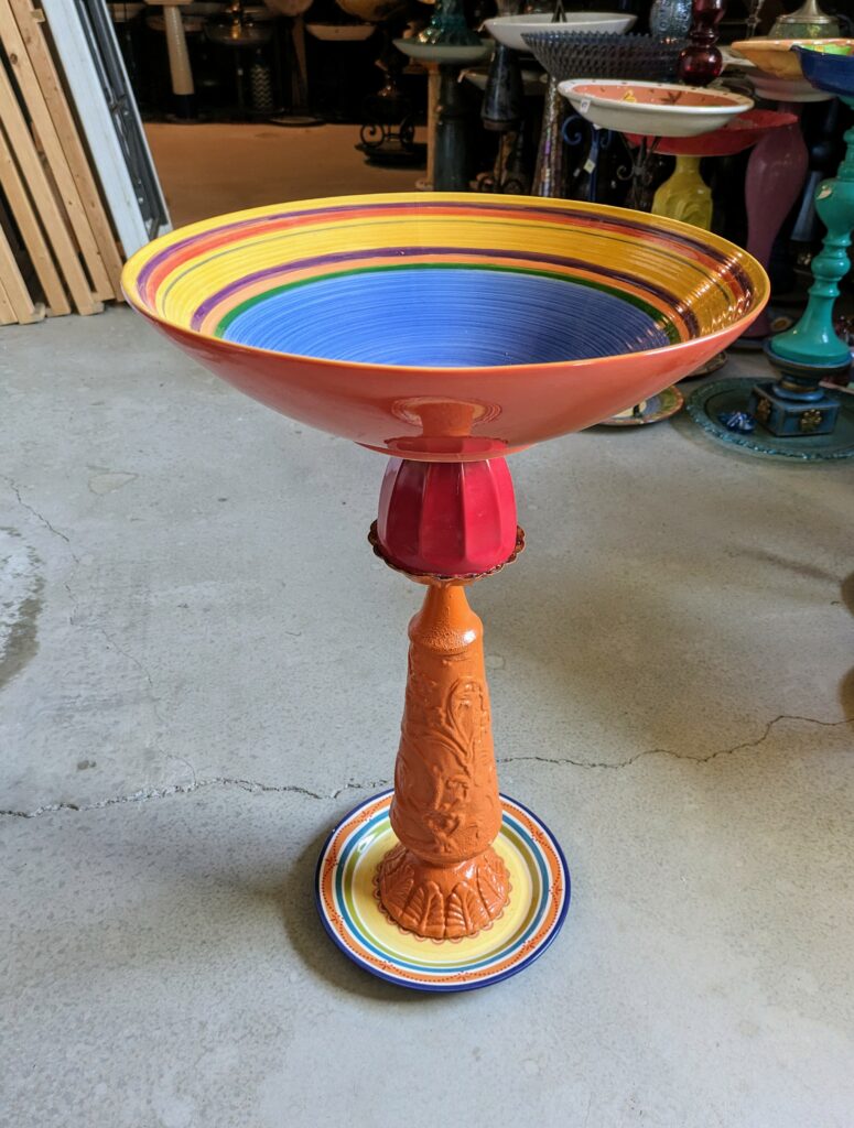 Item #0051 — Orange,Yellow,Blue, 22 in