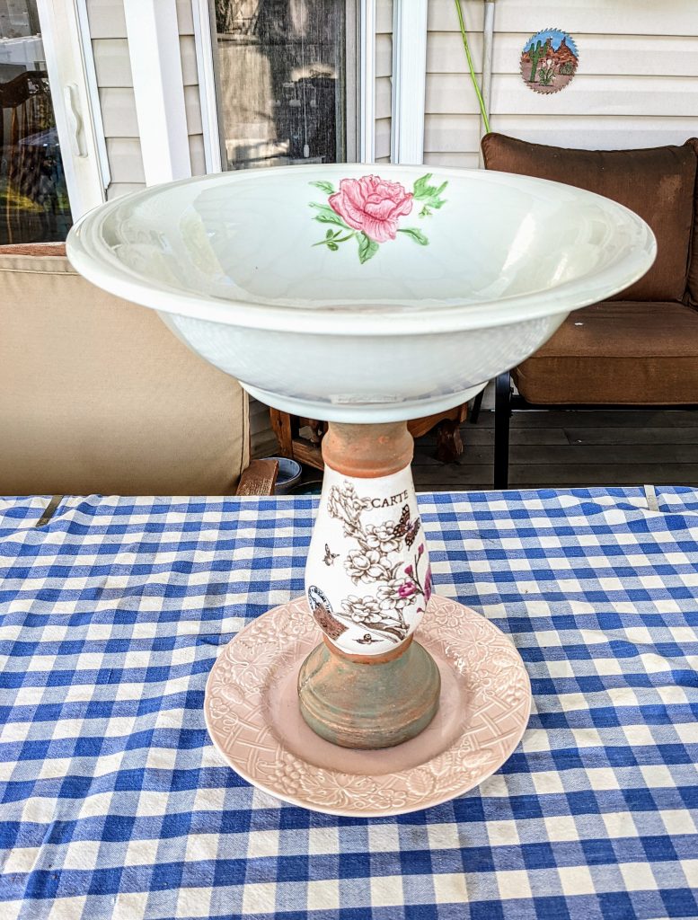 Item #0713 — Pink,White, 17 in