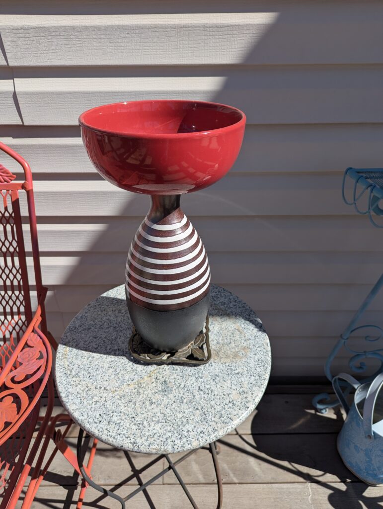 Item #0111 — Brown,Red, 17 in