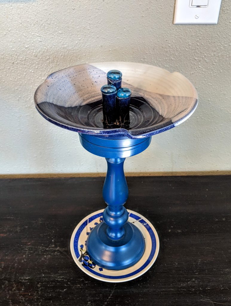 Item #0472 — Blue, 13 in