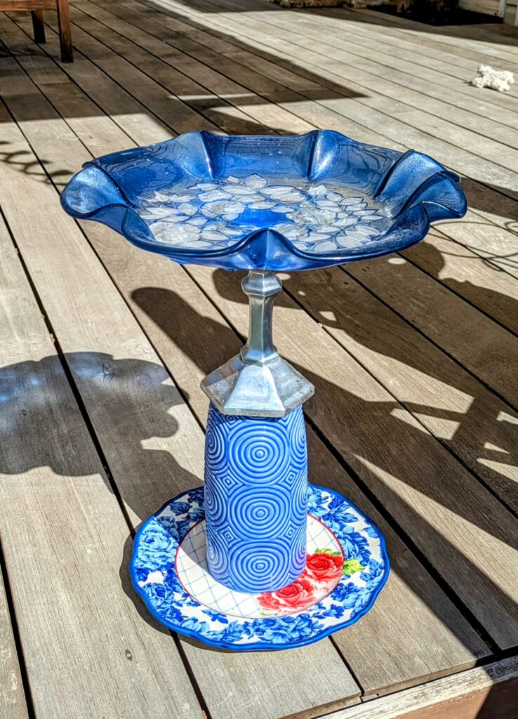 Item #0033 — Blue, 17 in