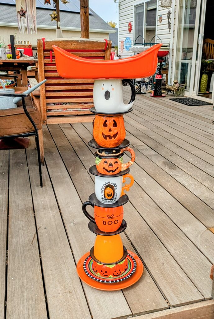 Item #0776 — Orange,Black, 35 in