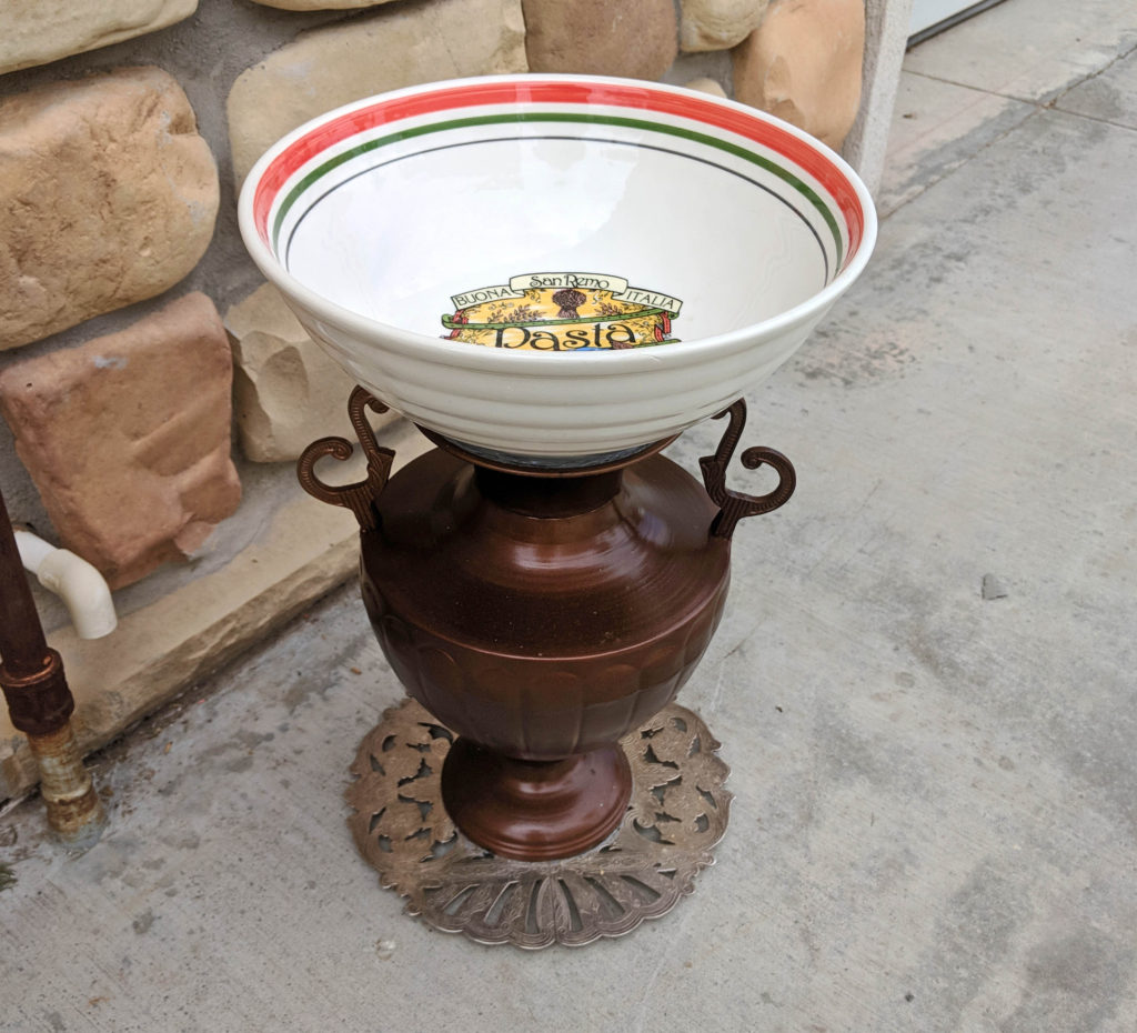 Item #0275 — Brass, 18 in