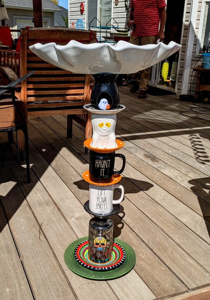 Item #0767 — Orange,Black, 35 in