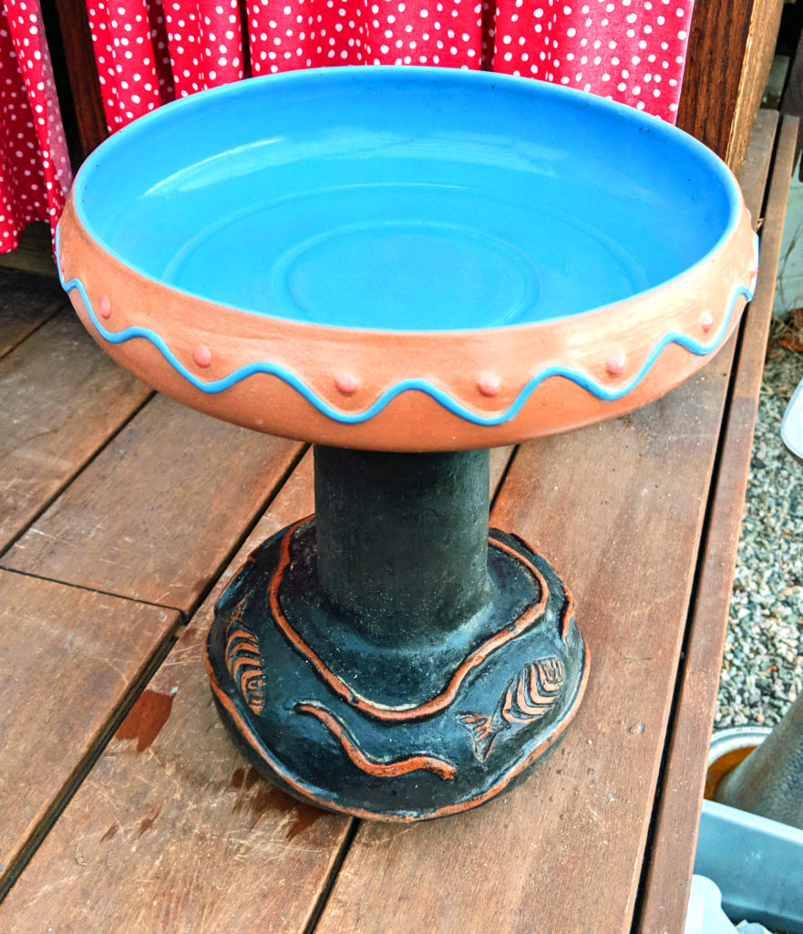 Item #0122 — Brown,Blue,Tan, 12 in