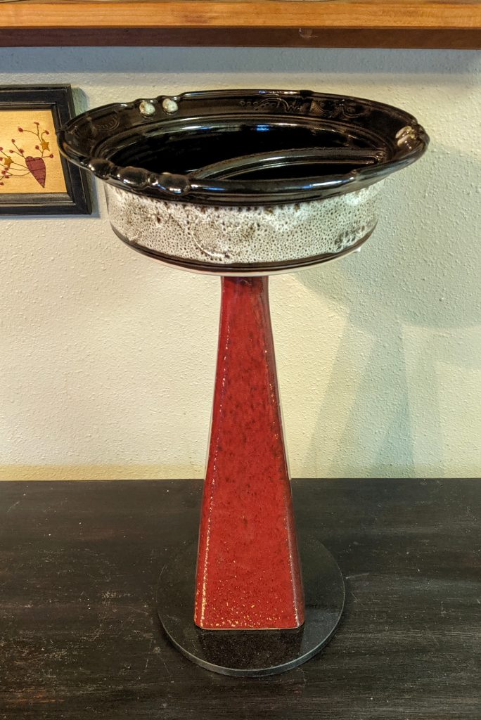 Item #0012 — Brown,Red, 22 in