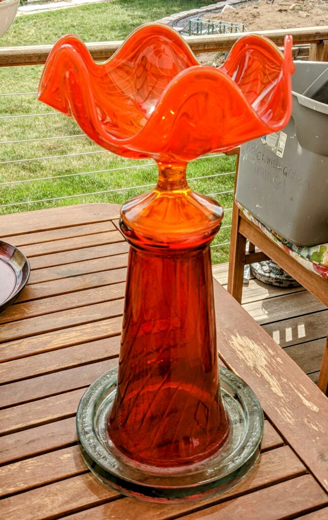 Item #0315 — Orange,Red, 18 in