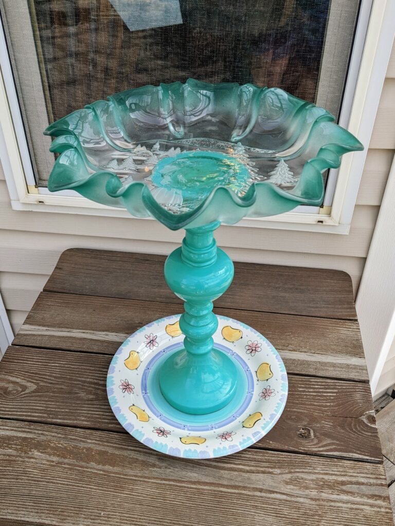 Item #0435 — Green,Blue, 16 in