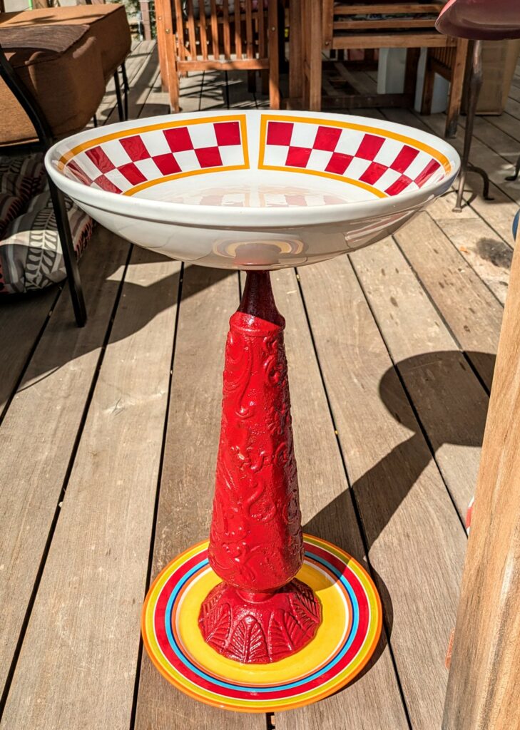 Item #0481 — Yellow,Red, 21 in