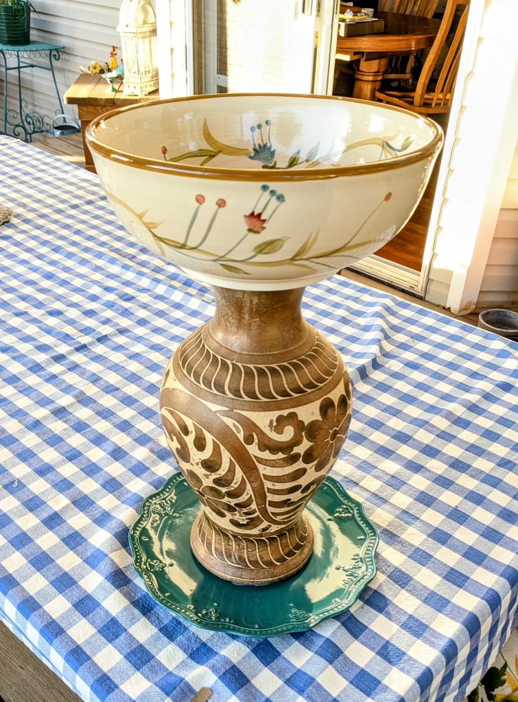 Item #0701 — Brown,Green,Blue,Tan, 19 in