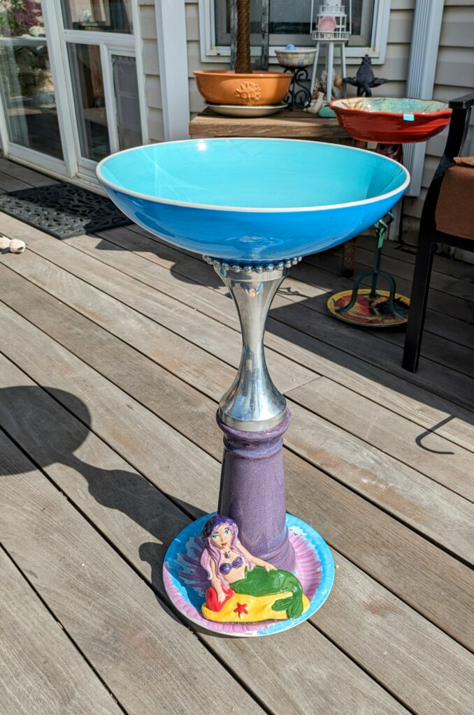 Item #0392 — Blue,Purple, 25 in