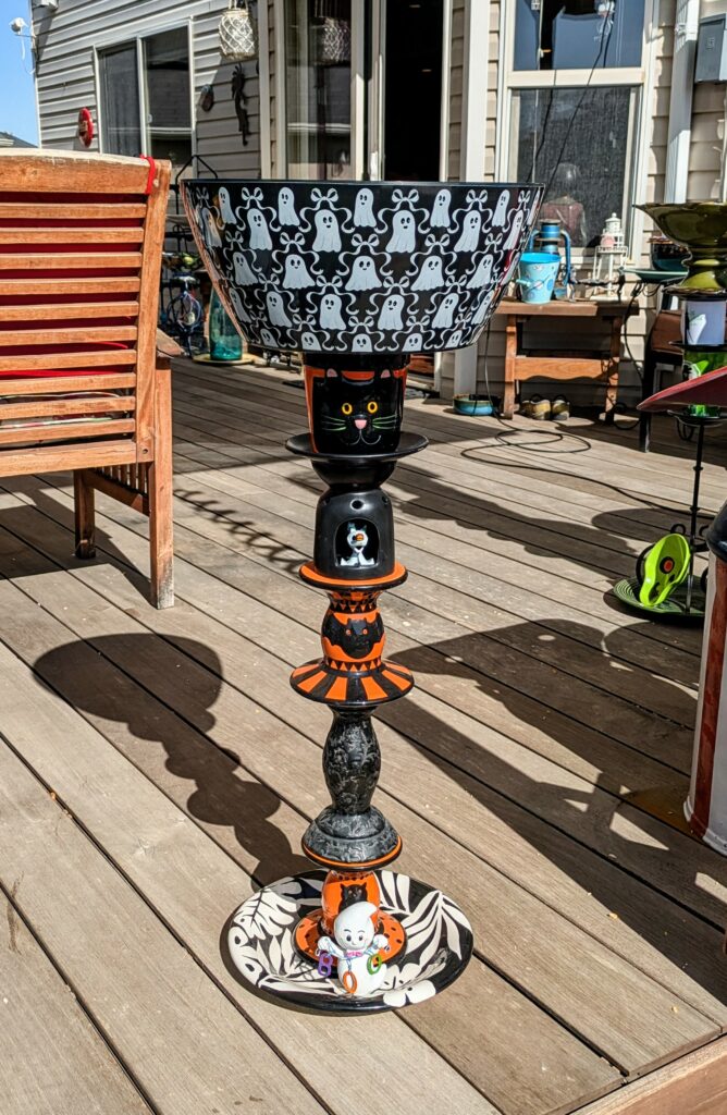 Item #0774 — Orange,Black, 34 in