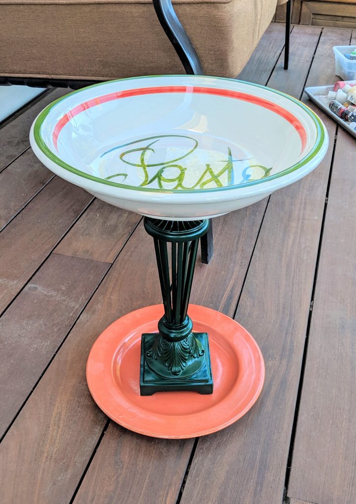 Item #0605 — Green,Orange, 18 in