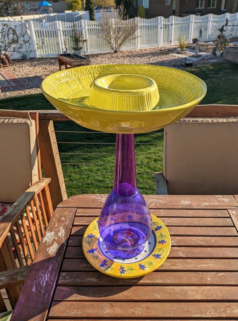 Item #0242 — Green,Yellow,Purple, 21 in