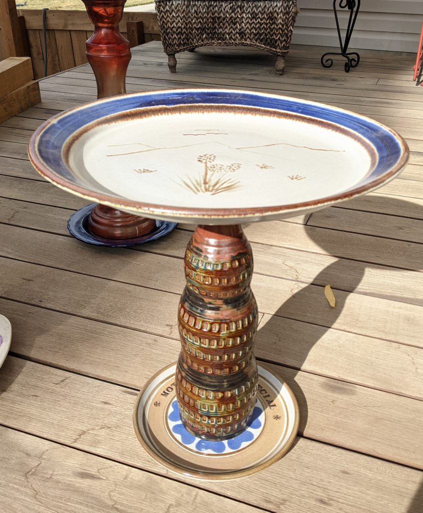 Item #0657 — Brown,Blue,Gray, 18 in