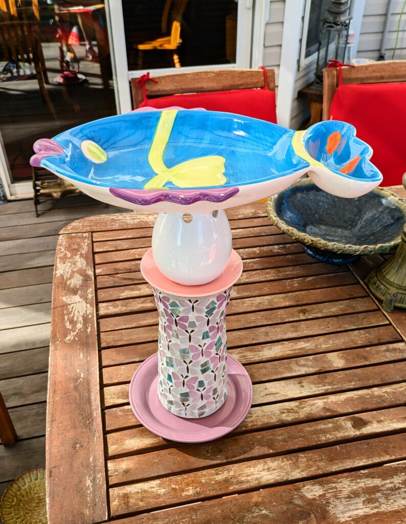 Item #0145 — Blue,Purple, 17 in