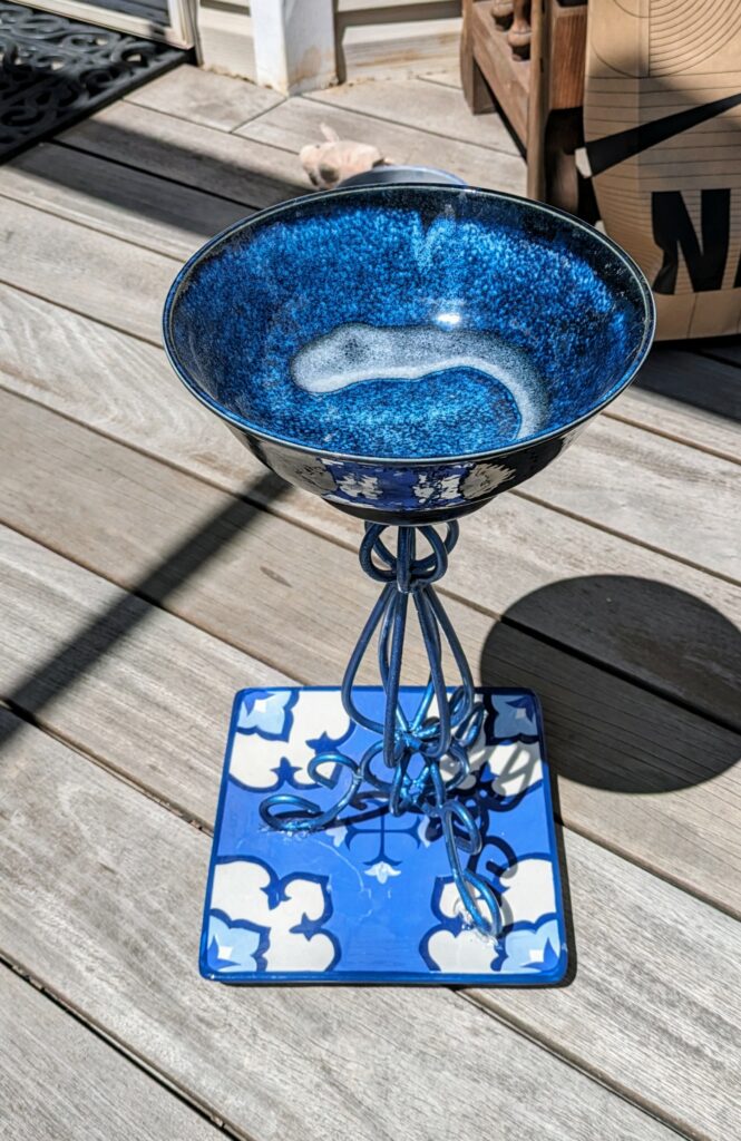 Item #0147 — Blue, 17 in