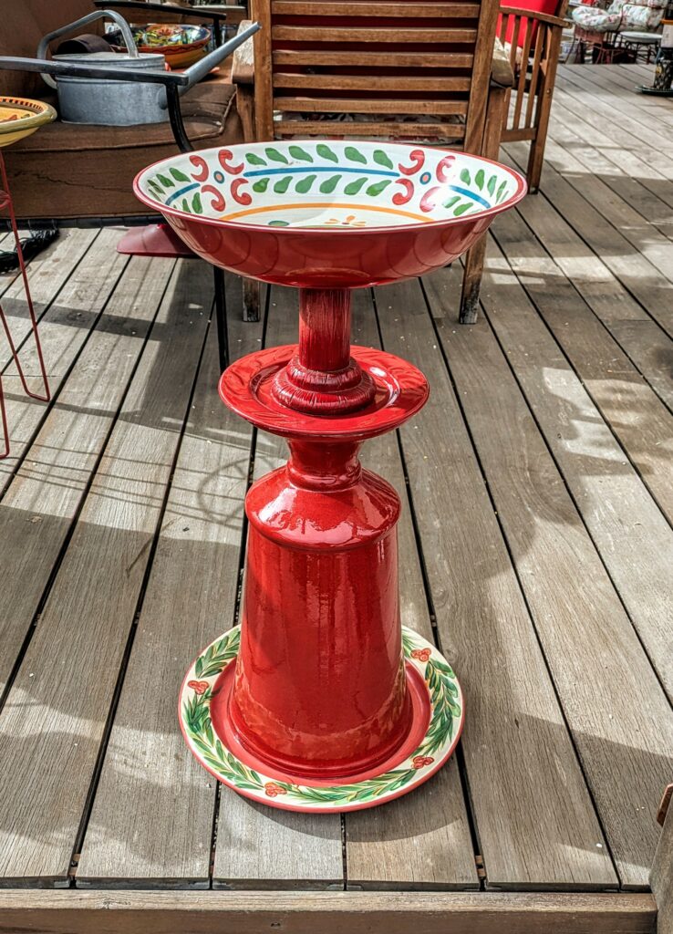 Item #0054 — Green,Red, 25 in