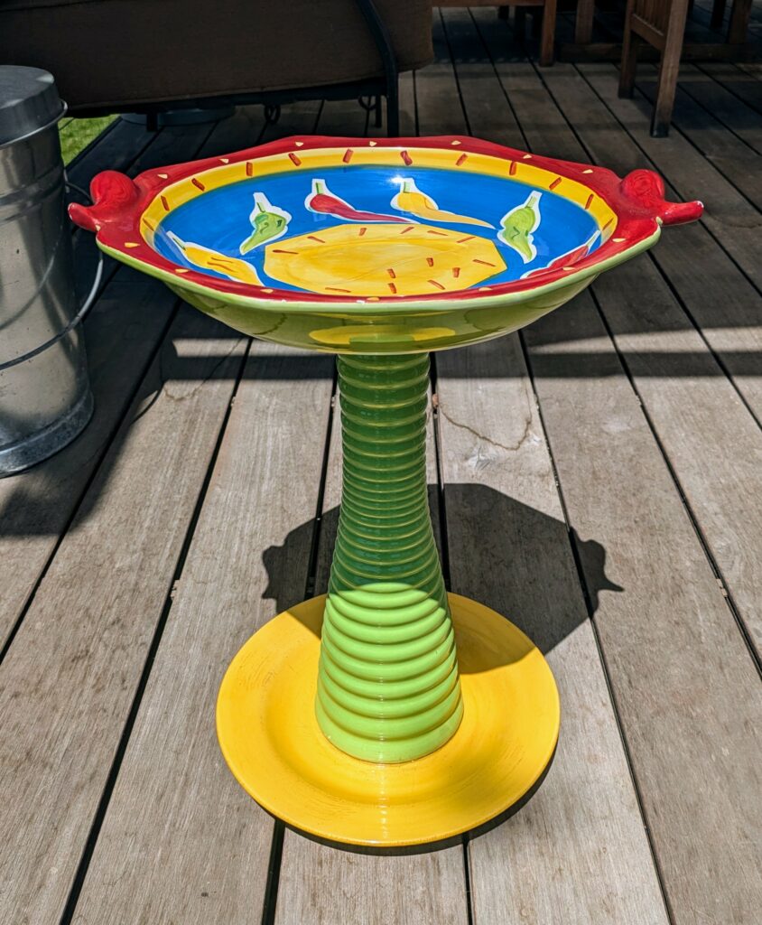 Item #0071 — Green,Yellow,Red,Blue, 18 in