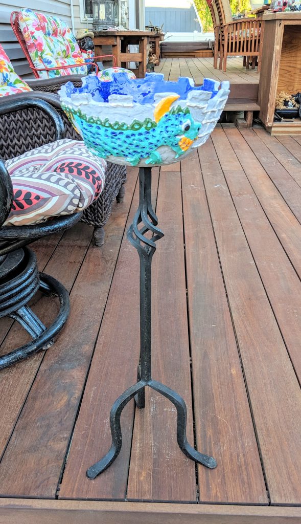 Item #0555 — Green,Blue,Gray, 30 in