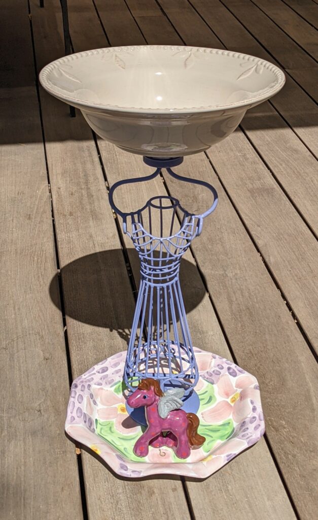 Item #0677 — Pink,Purple, 21 in