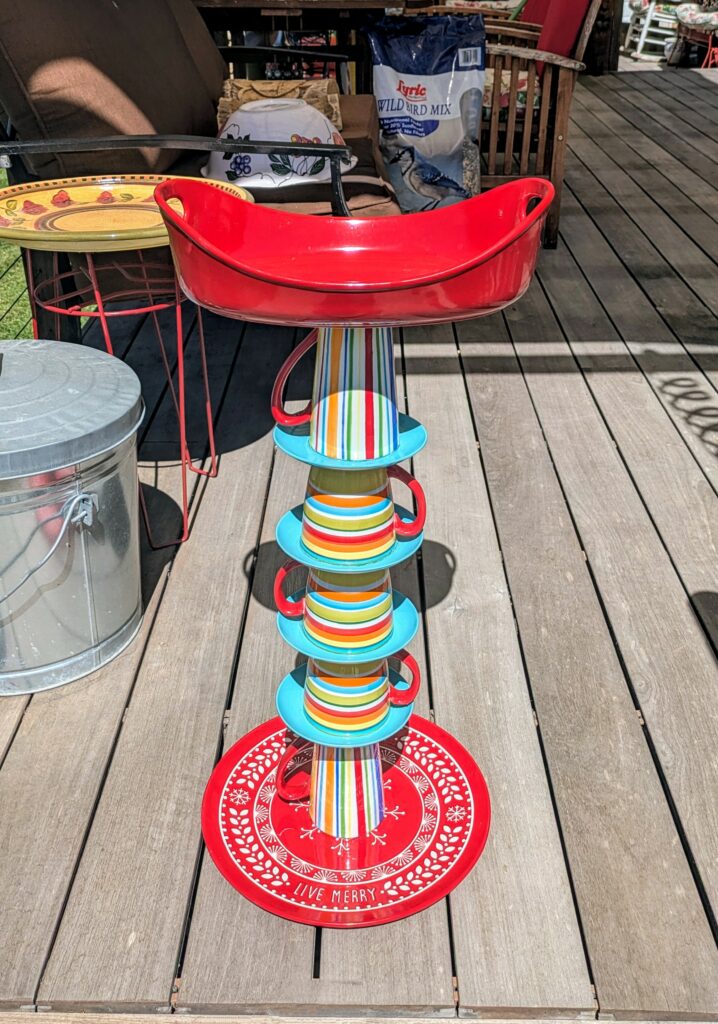 Item #0319 — Red,Blue, 30 in