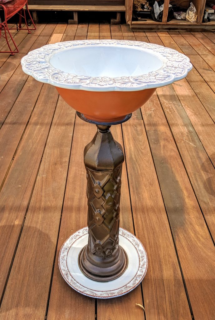 Item #0556 — White,Copper, 26 in