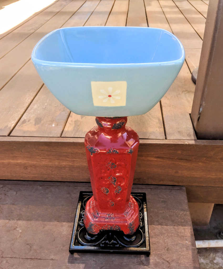 Item #0411 — Red,Blue, 17 in