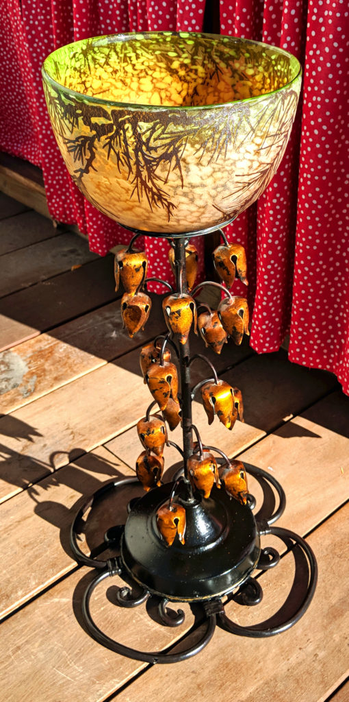 Item #0153 — Brass,Tan, 21 in