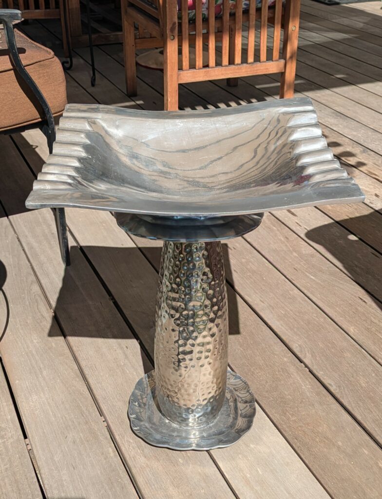 Item #0393 — Silver, 21 in