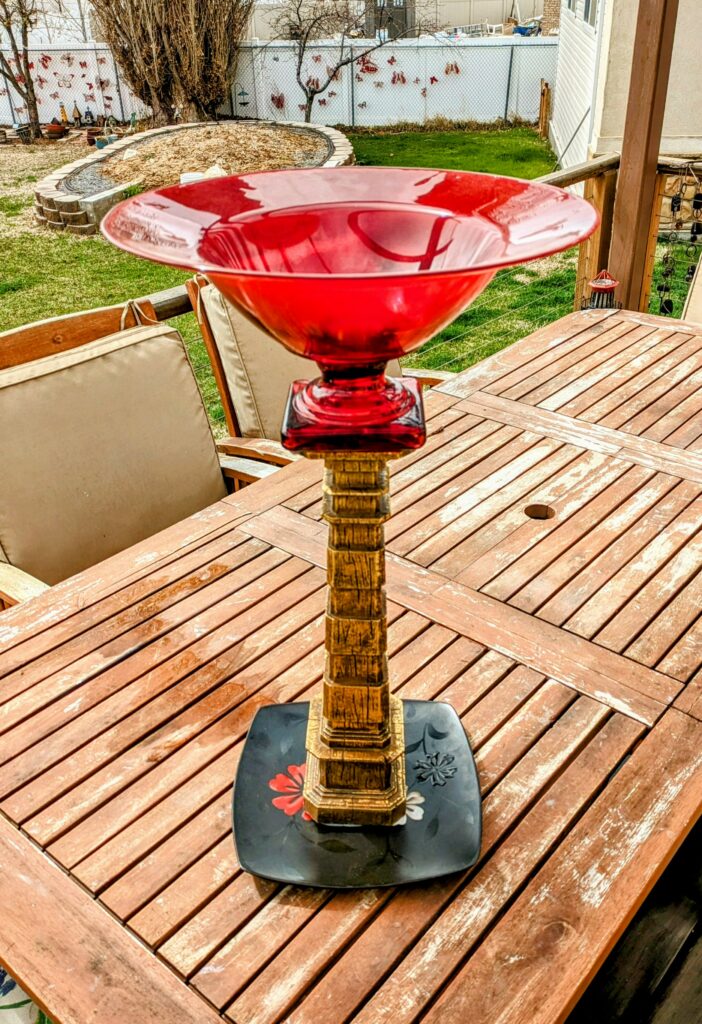 Item #0107 — Black,Red,Gold, 24 in