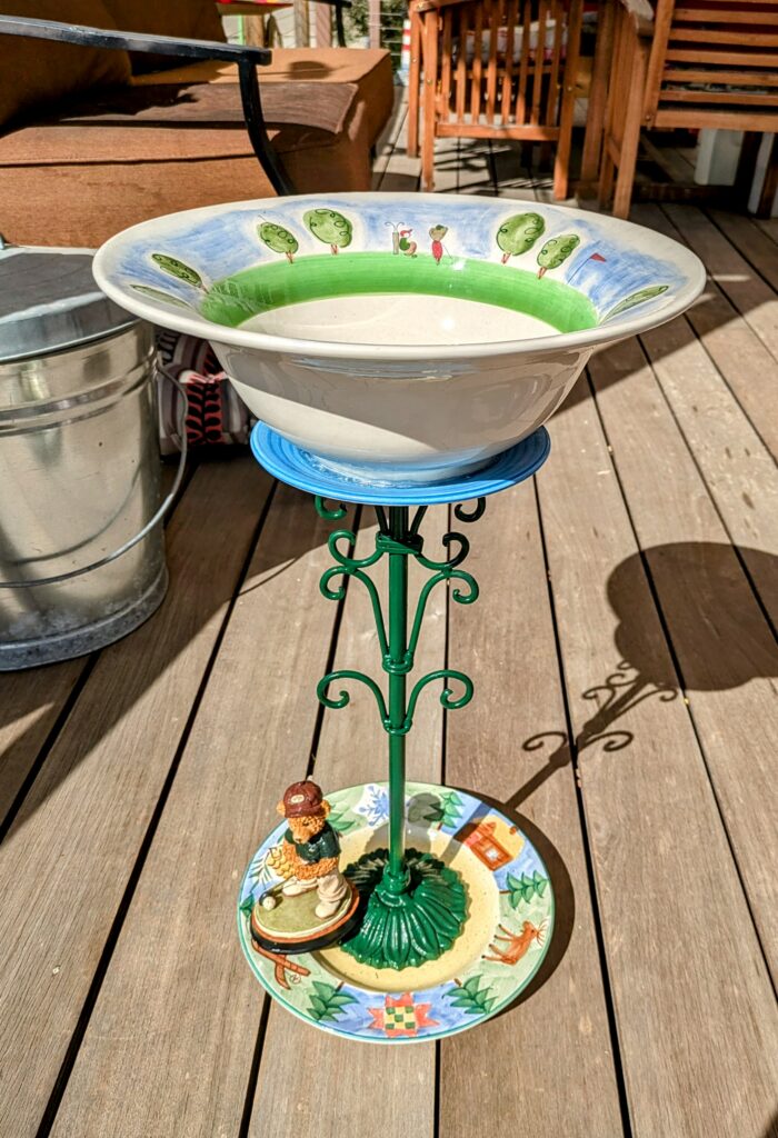 Item #0497 — Green,Blue, 23 in