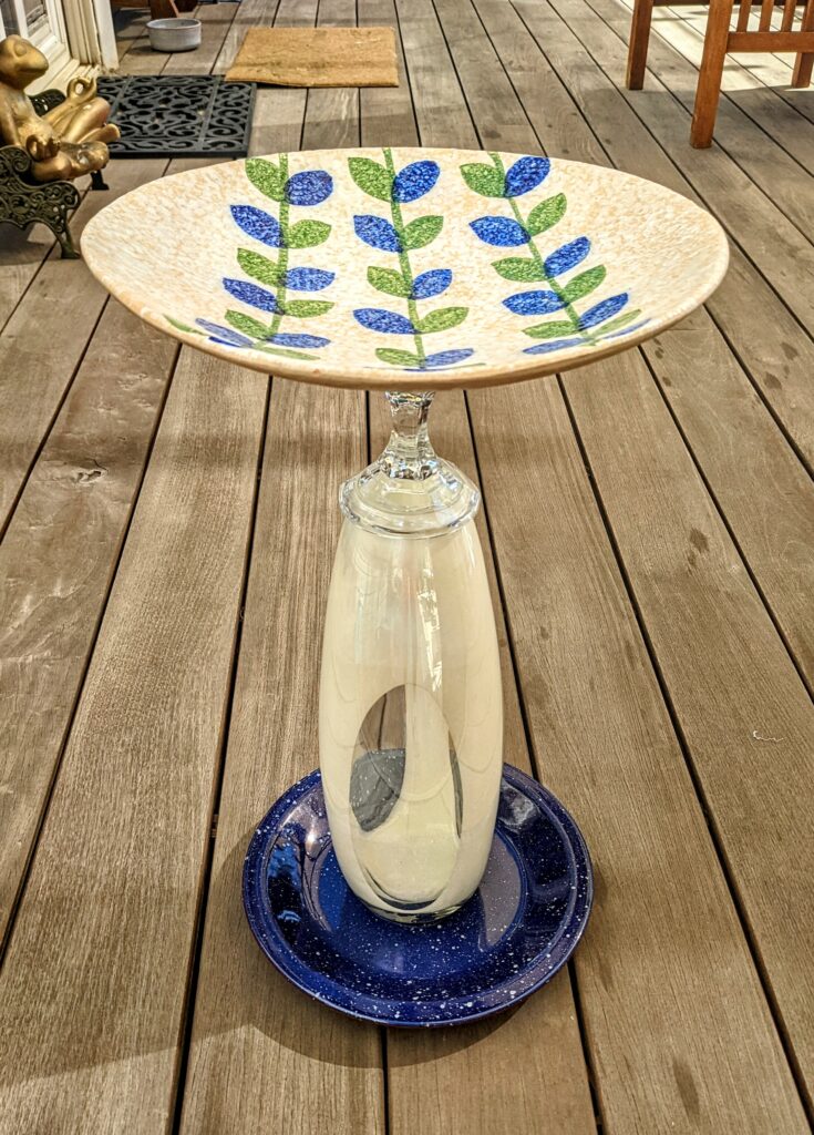 Item #0518 — Green,Blue,White, 20 in