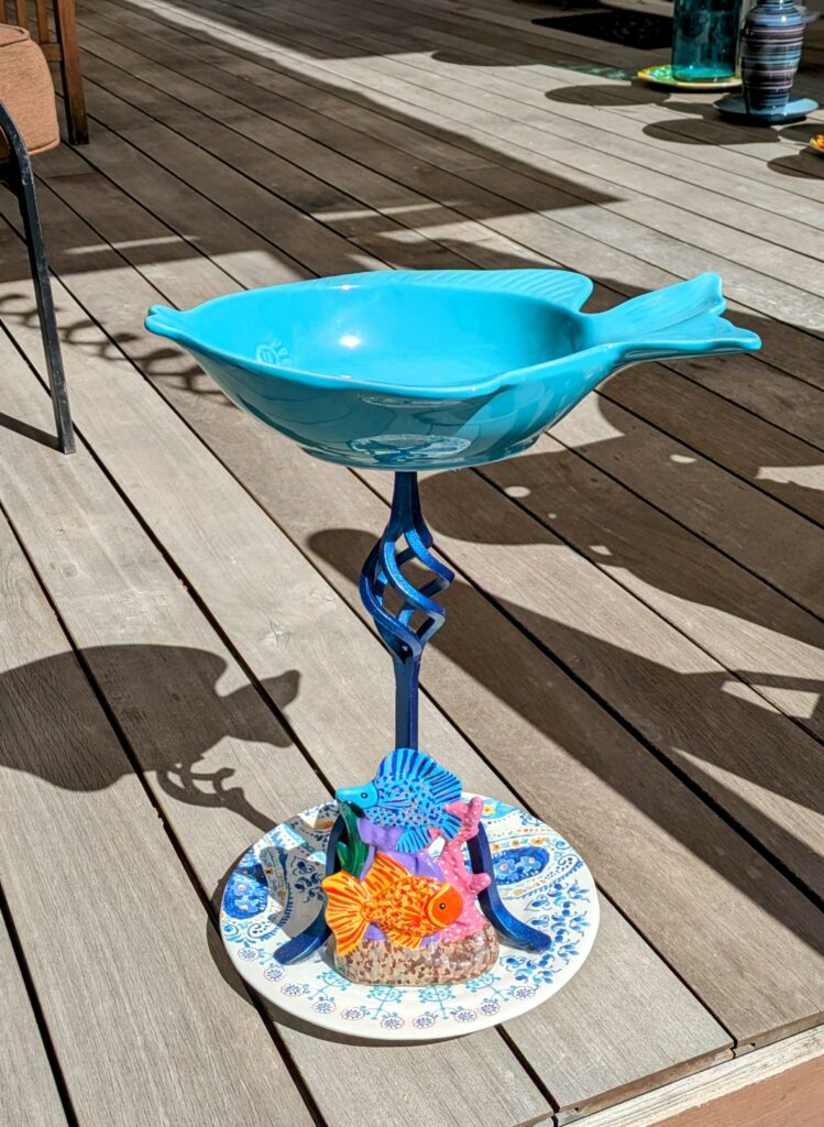 Item #0184 — Blue, 19 in