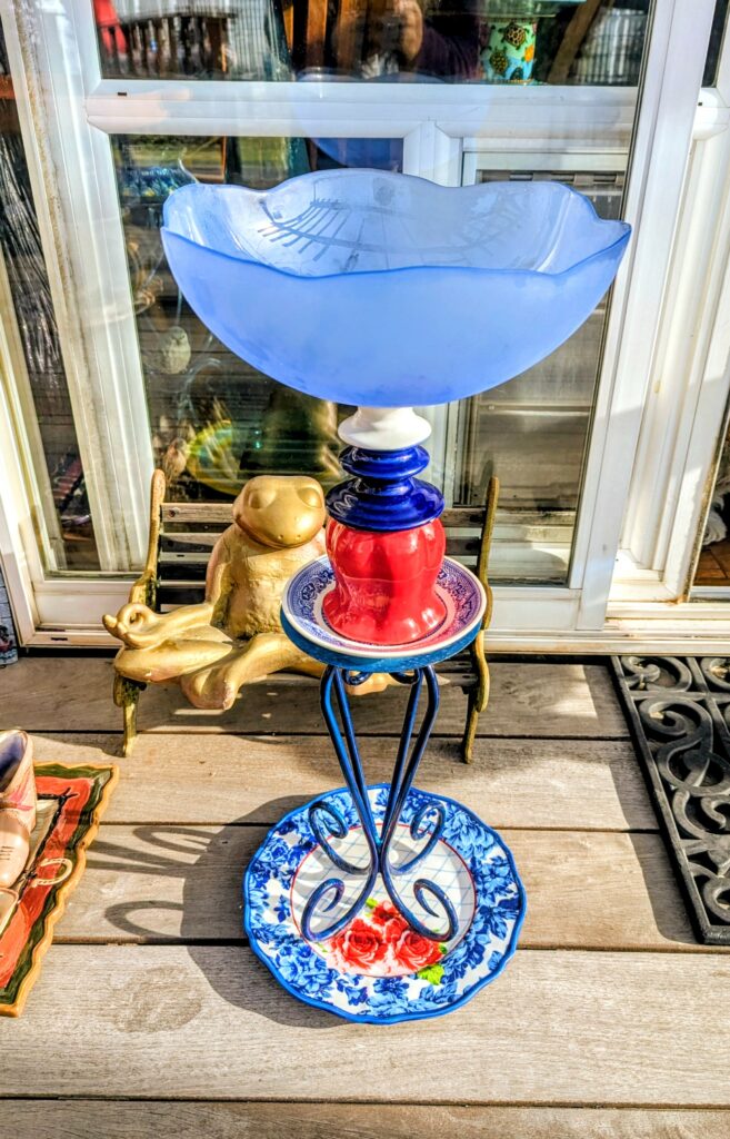 Item #0535 — Red,Blue, 25 in