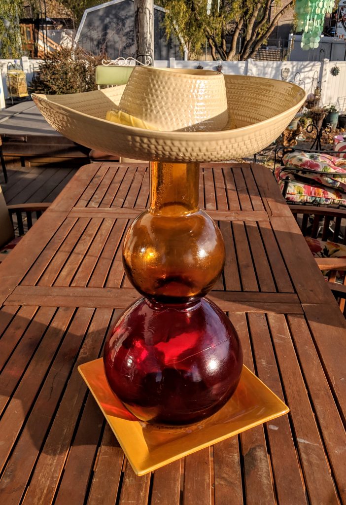 Item #0509 — Orange,Yellow,Red, 22 in