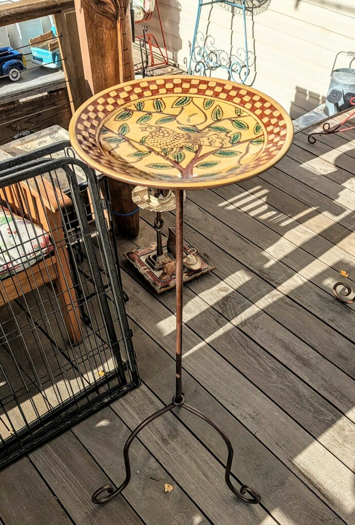 Item #0549 — Brown,Yellow,Bronze, 41 in