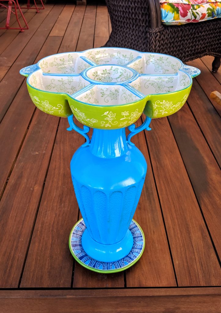 Item #0507 — Green,Blue, 21 in