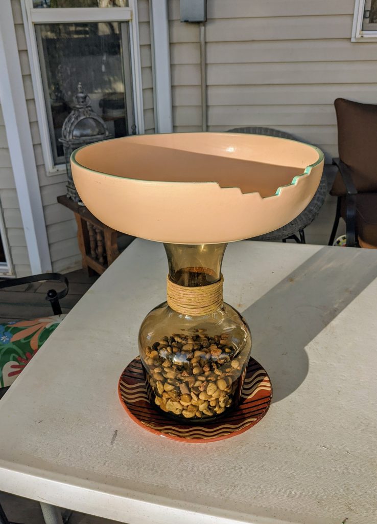 Item #0650 — Brown,Tan, 17 in