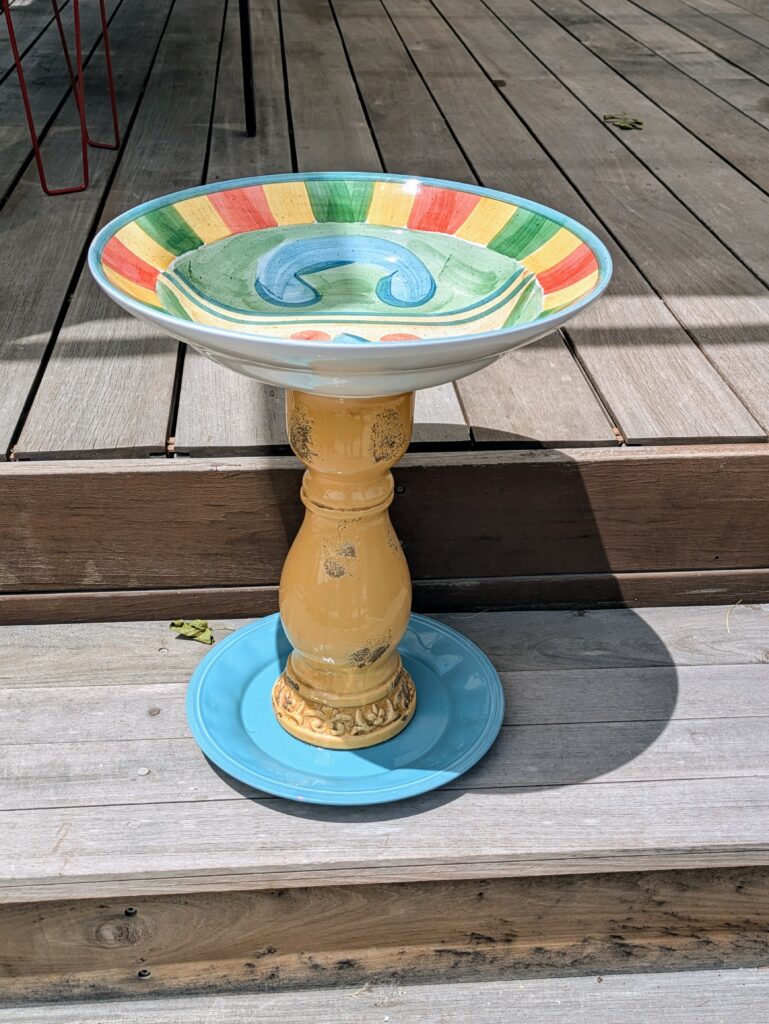 Item #0105 — Green,Orange,Yellow, 17 in