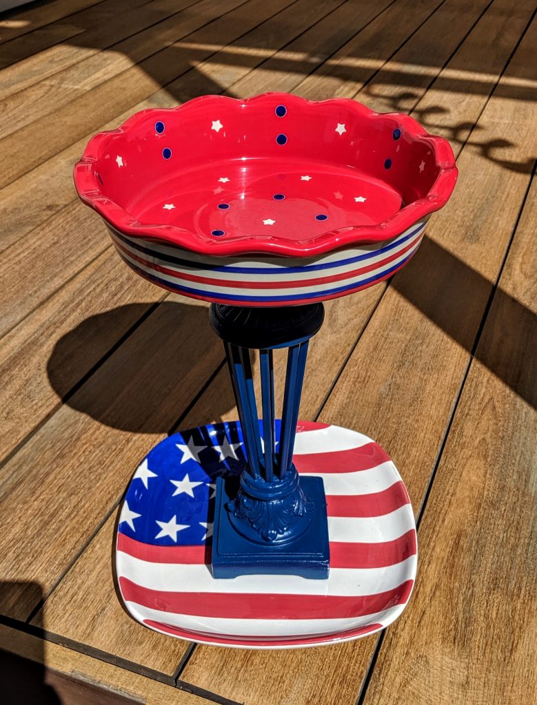 Item #0384 — Red,Blue,Rwb, 15 in