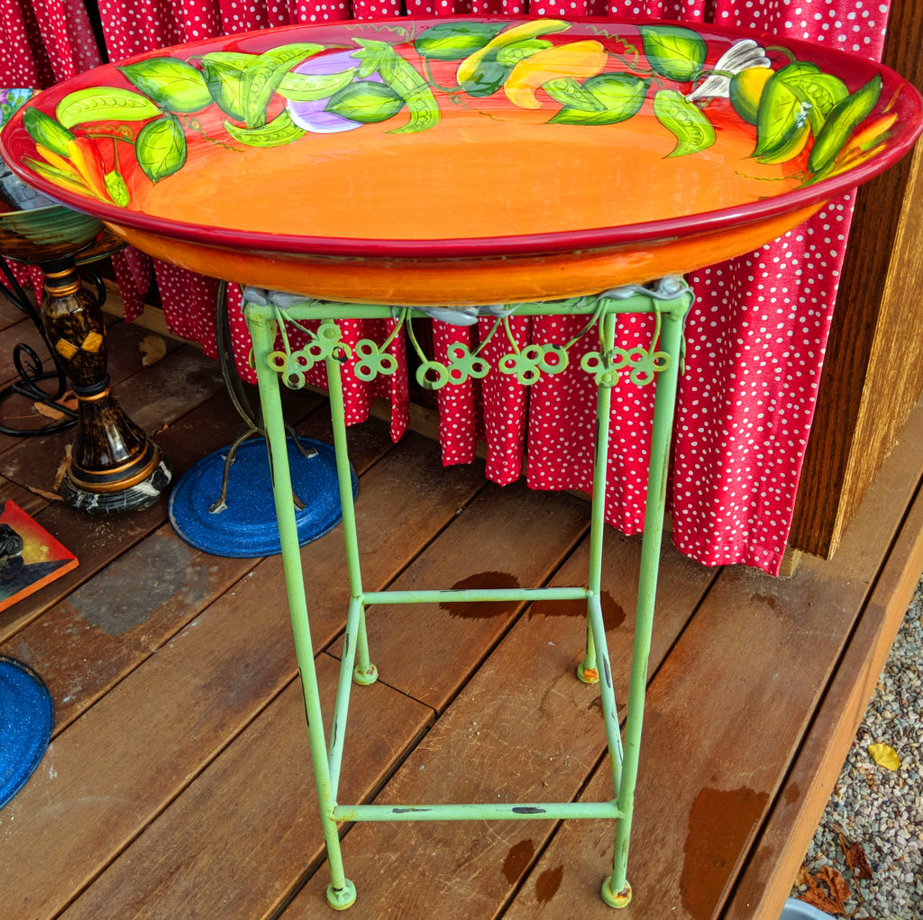 Item #0049 — Green,Orange, 23 in