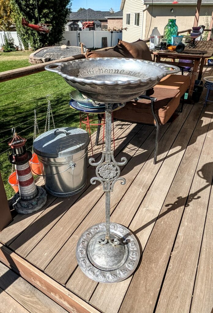 Item #0391 — Silver, 40 in