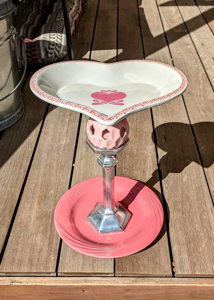 Item #0536 — Pink,White, 16 in