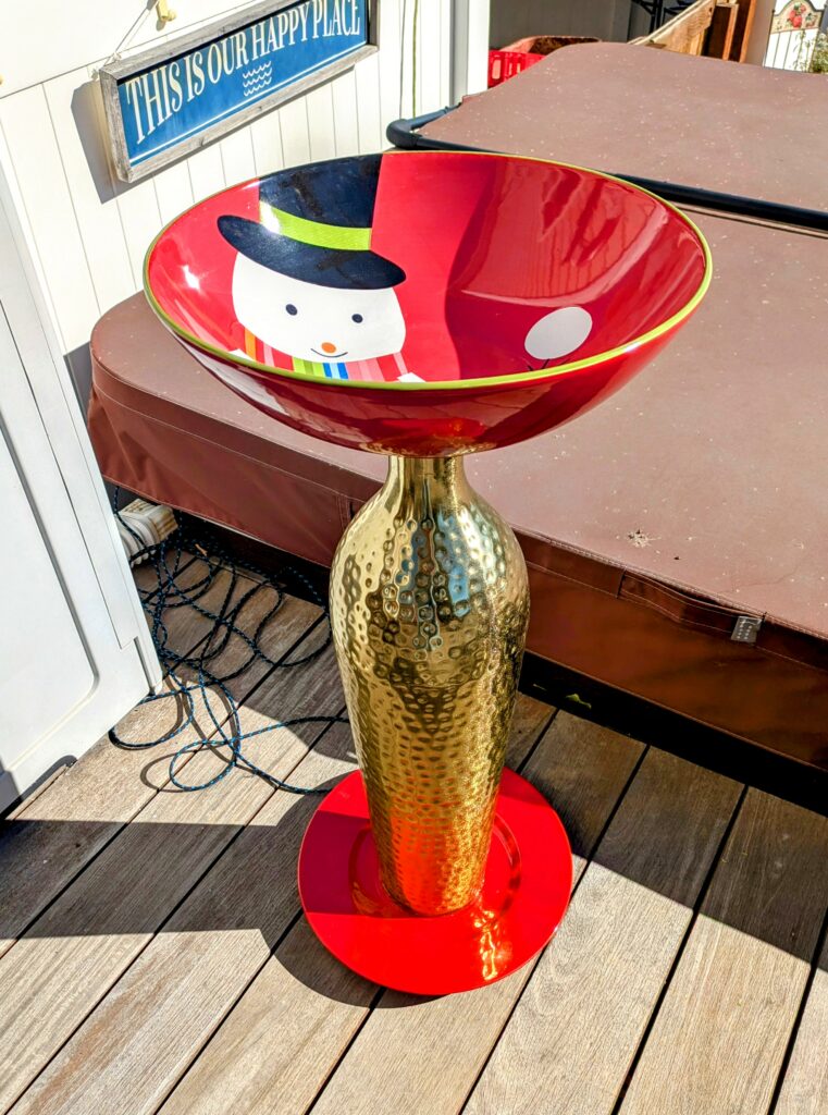 Item #0756 — Red,Gold, 32 in