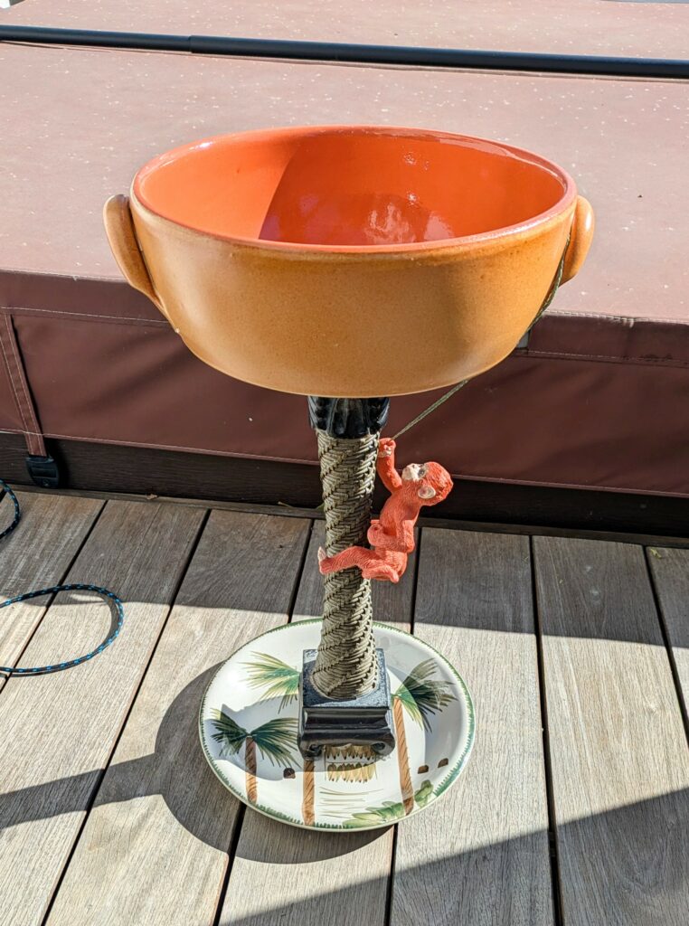 Item #0601 — Green,Orange, 21 in