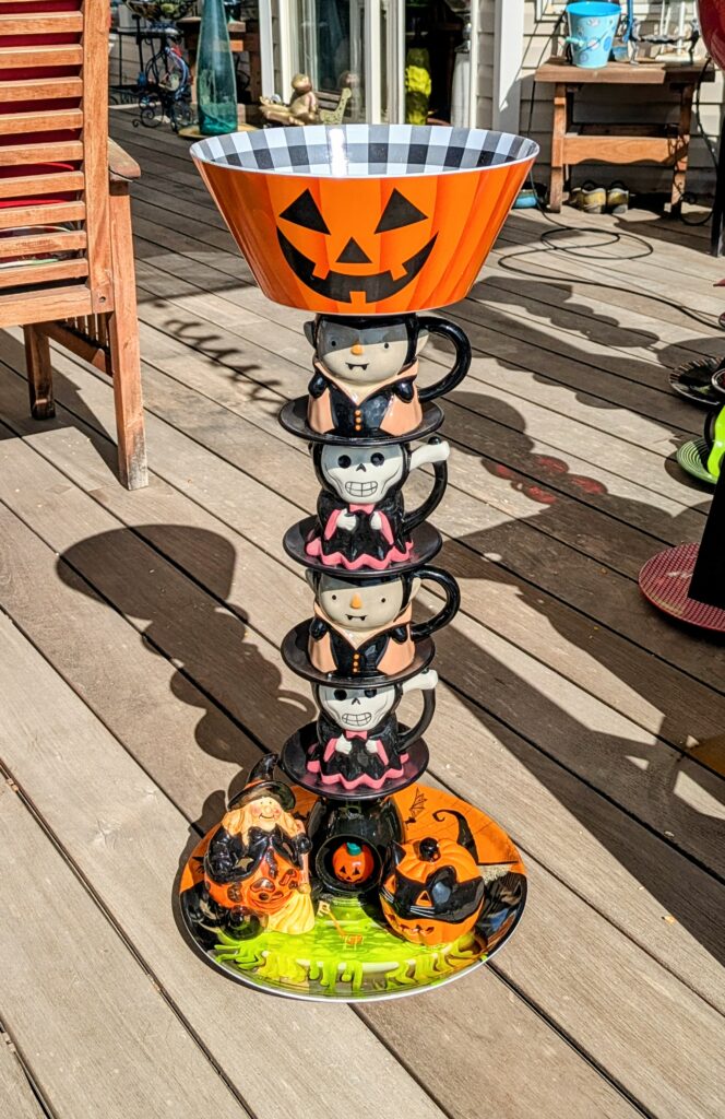 Item #0746 — Orange,Black, 30 in